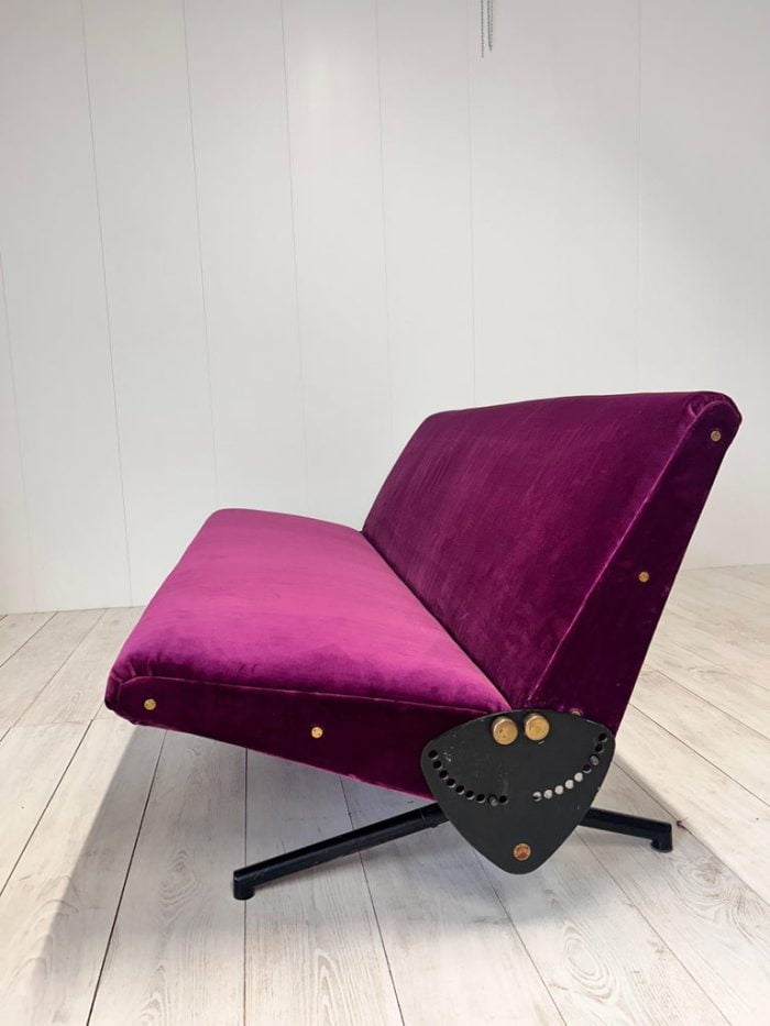Osvaldo Borsani, Divano mod. D70, Tecno, 1955 - immagine 6