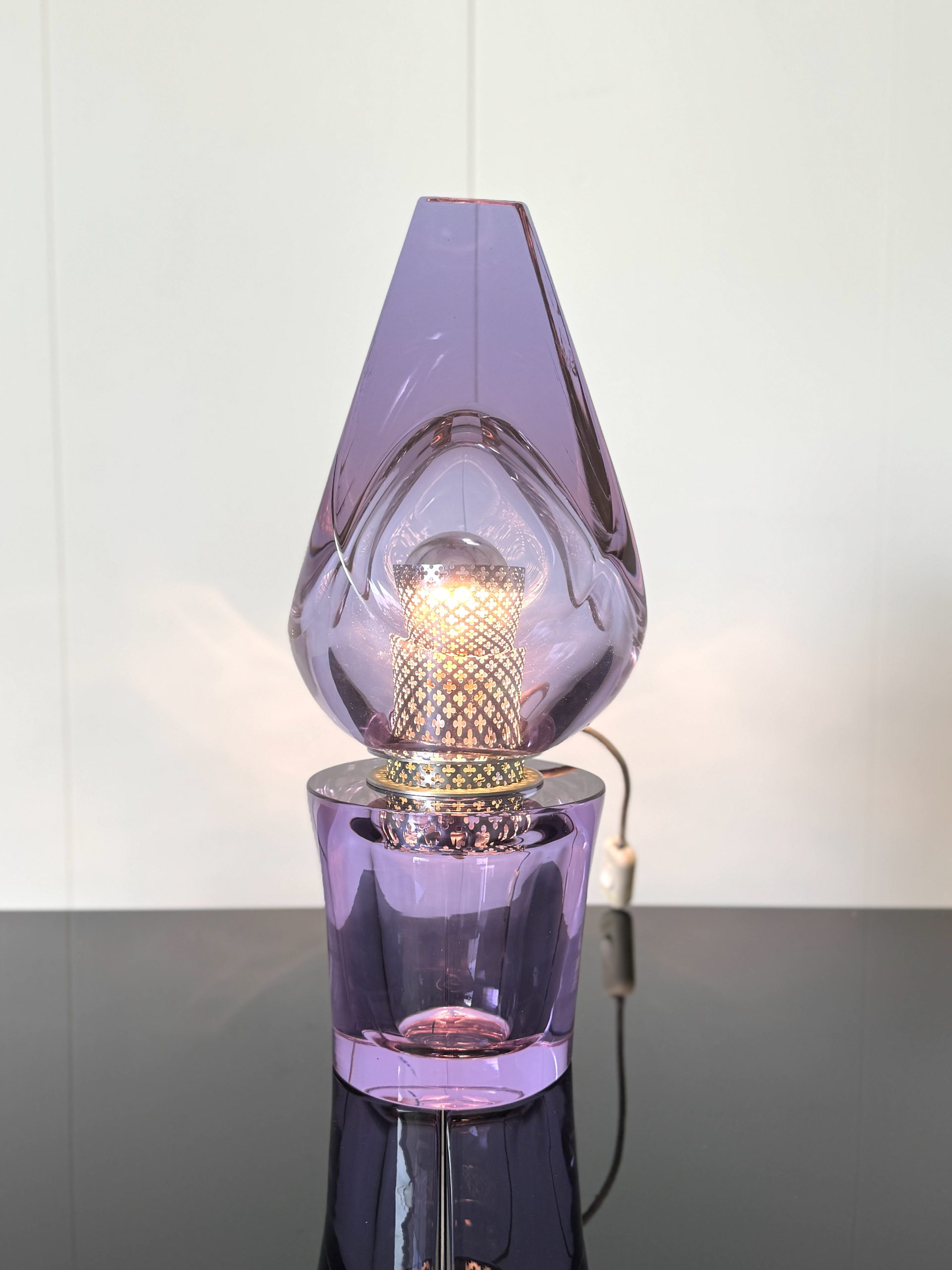 IMG_1143 Seguso, Lampada da tavolo mod. 14092, anni '60 - immagine 3