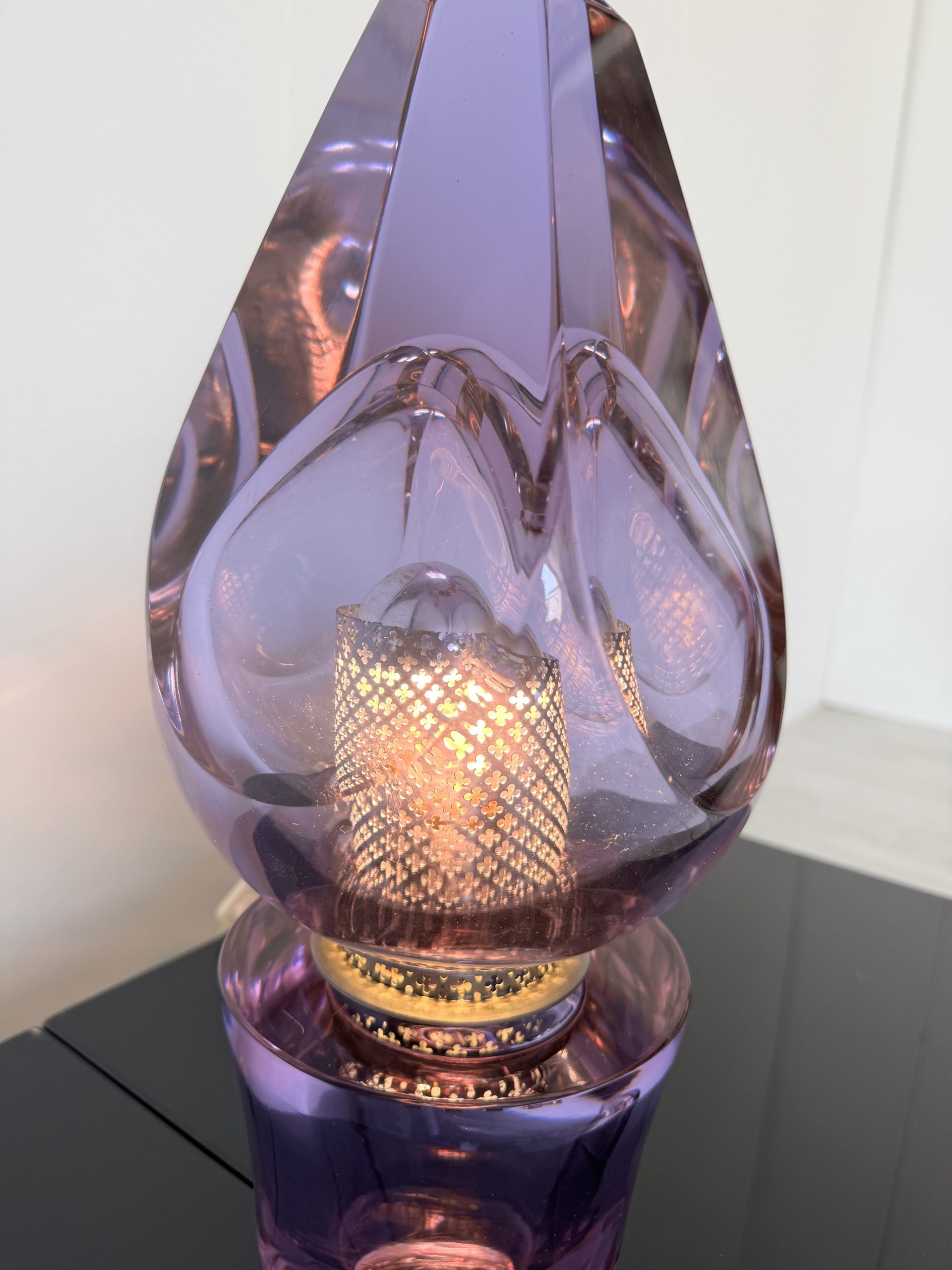 IMG_1151 Seguso, Lampada da tavolo mod. 14092, anni '60 - immagine 4