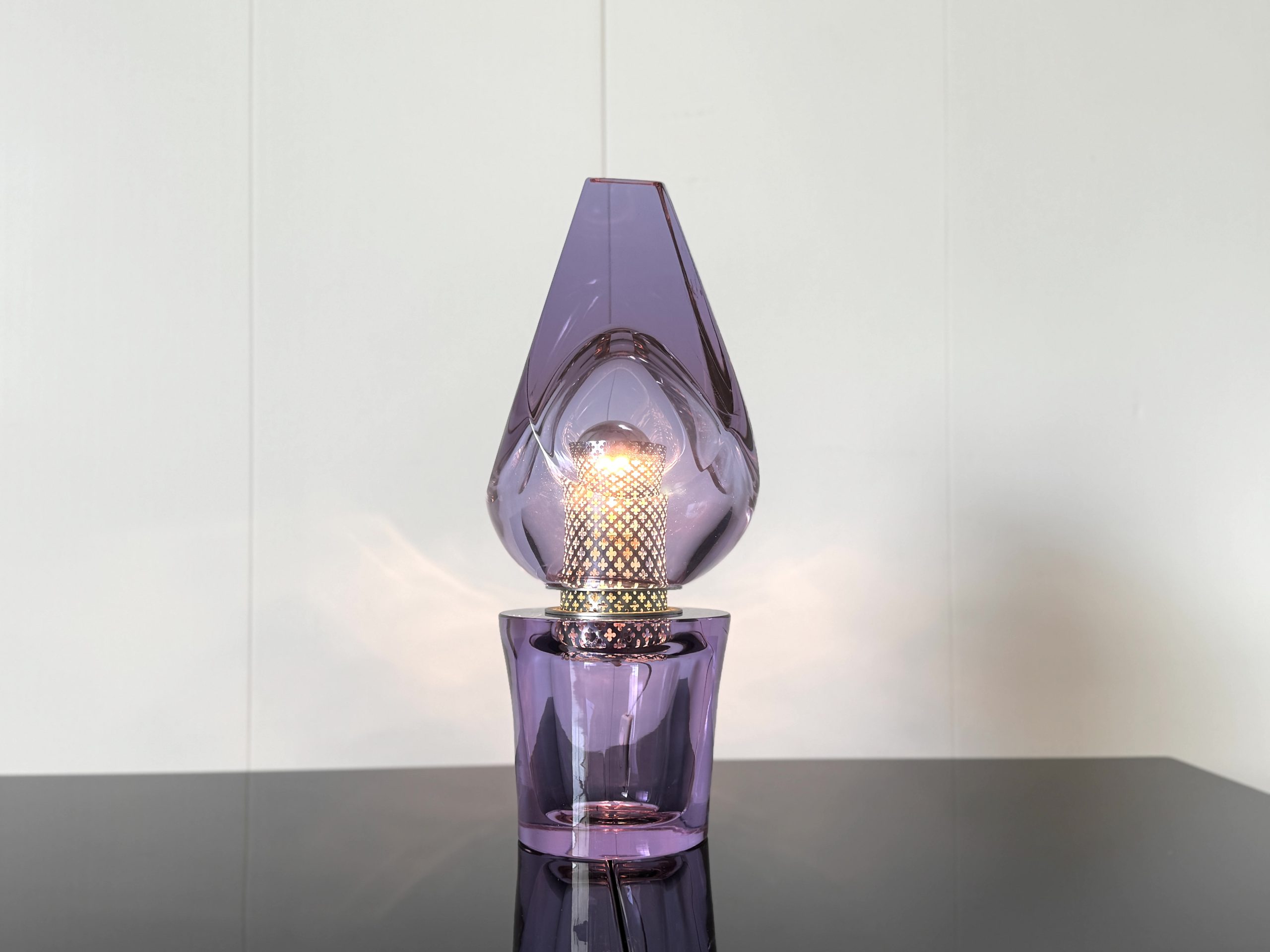 IMG_1158 Seguso, Lampada da tavolo mod. 14092, anni '60 - immagine 6